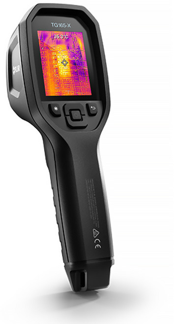 FLIR TG165-X 열화상 카메라/휴대용 적외선 온도계/온도 측정기/열 감지/TG165X 감지기, 1개