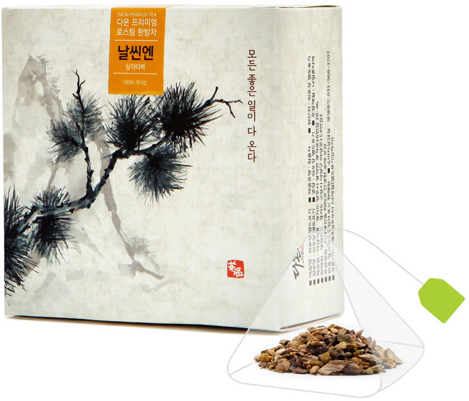 다온 날씬엔 감비차 부모님 혼합약초차 한방차 우리차, 헤모빈엔, 14g, 1개