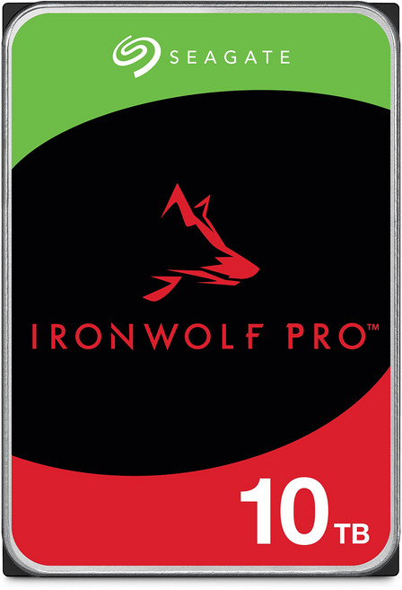 Seagate IronWolf Pro 3.5" [베이 무제한] 10TB 내장 HDD(CMR) 데이터 복구 3년부 5년 보증 7200rpm PC NAS용 RV 센서 ST10000NT001, HDD 프로(신규), NONE