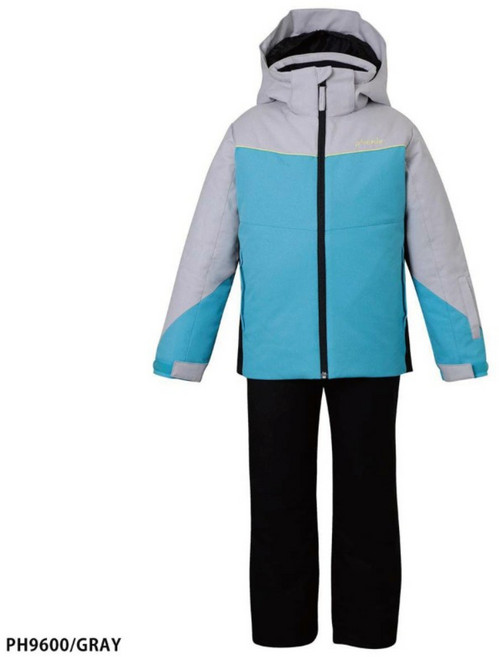 PHENIX 피닉스 주니어 스키복 상하 세트 보드복 스트레이트 라인