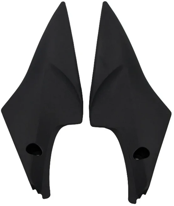스즈키 GSXR 600 750 2006 K6 탱크 사이드 커버 패널 오토바이 용 카본 블랙 페어링, 01 Black, 01 CHINA