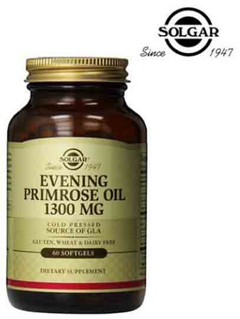 SOLGAR 솔가 달맞이꽃 종자유 1300mg 60정, 1개