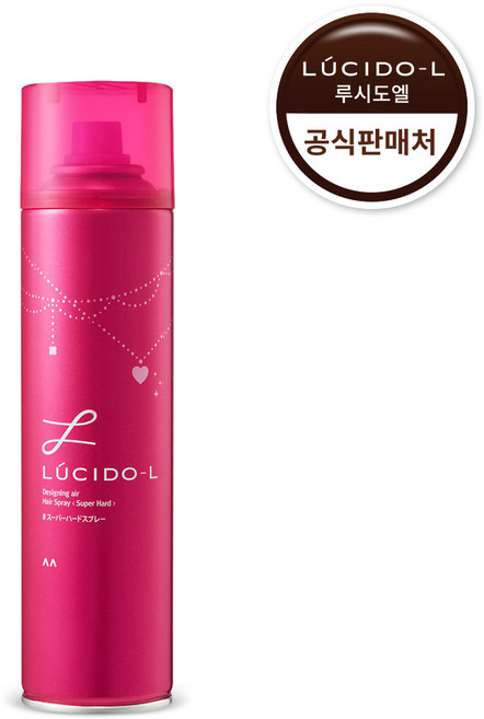 루시도엘 디자이닝 에어 헤어스프레이 슈퍼하드, 291ml, 1개