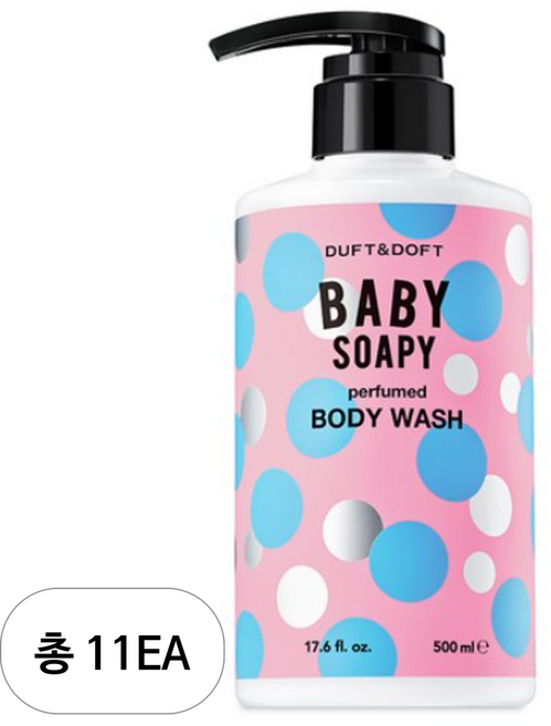 더프트앤도프트 베이비소피 퍼퓸드 바디워시, 500ml, 11개