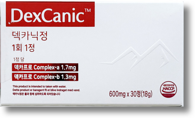 덱카닉정 dexcanic, 1박스, 30정