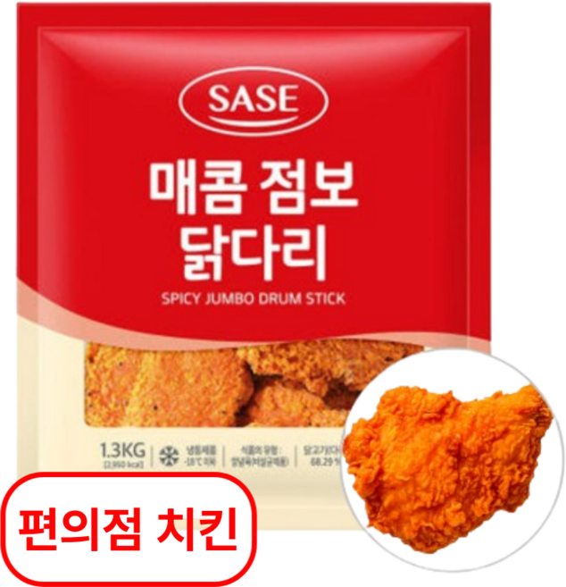 사세 매콤 점보 닭다리 1.3kg, 1개