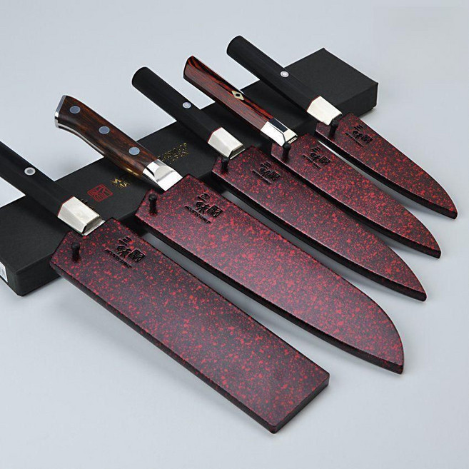 일본 수입 사마디 잔마이 나이프 세트 절단 래커웨어, 4. 채소 손질용 칼 165mm