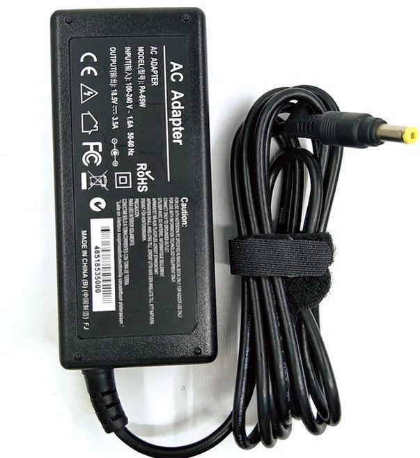 19.5V 3.33A 65W 노트북 어댑터 충전기 4.8x1.7mm hp 호환 430 4415s 4311s dv1000 전원 공급 장치