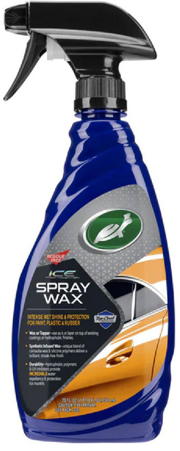 Turtle Wax 龜牌 ICE 高潑水噴蠟 T477R 快速提升車漆潑水性 DIY汽車美容, 591ml, 1瓶