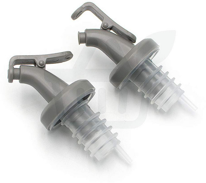 오일마개 뢰스타그바르 2p 푸어러 뚜껑 병마개 와인병 세이버 기름병 고무 실리콘 식초