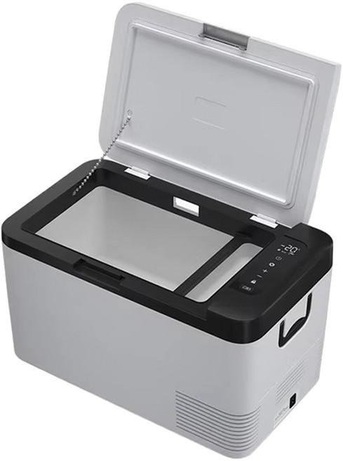 알피쿨 K25 다용도 차량용 냉장고, 25L, 25L, 화이트 + 그레이