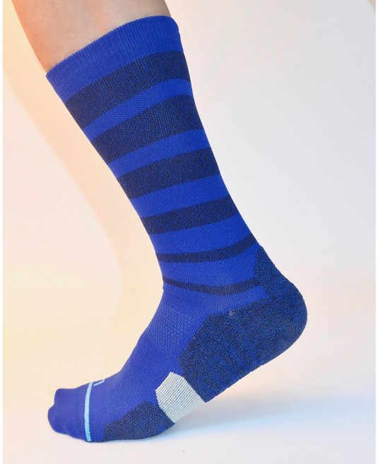 NBA Gameday FEEL360 Twist 籃球襪, 1個, XL  42-46, Blue
