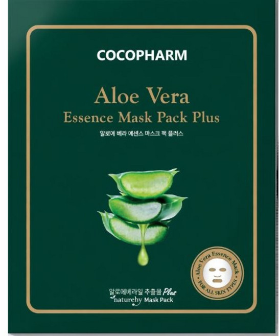 플러스 알로에 에센스 마스크팩 100매, 1개입, 100개