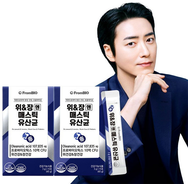 위&장엔 매스틱 유산균 2박스(1개월), 2박스