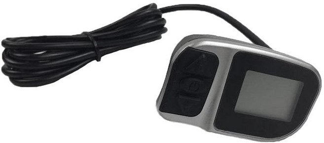 ebike dsiplay vlcd6 6pin LCD Tongsheng tsdz2 전기 자전거 중앙 미드 모터를위한 디스플레이, 1개, 흑인과 실버