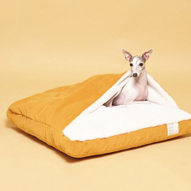 포근하고 부드러운 강아지 쿠션 방석 침대 컴피베드, 1개, 레드와인