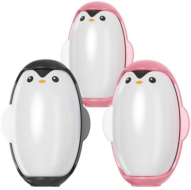 돌돌이 실리콘 롤클리너 / 반영구 테이프클리너 (핑크+블랙+휴대용 1개 증정 총3개), 3개