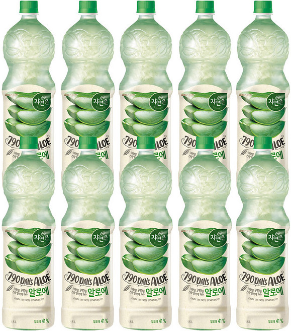 자연은 알로에 주스, 1.5L, 10개