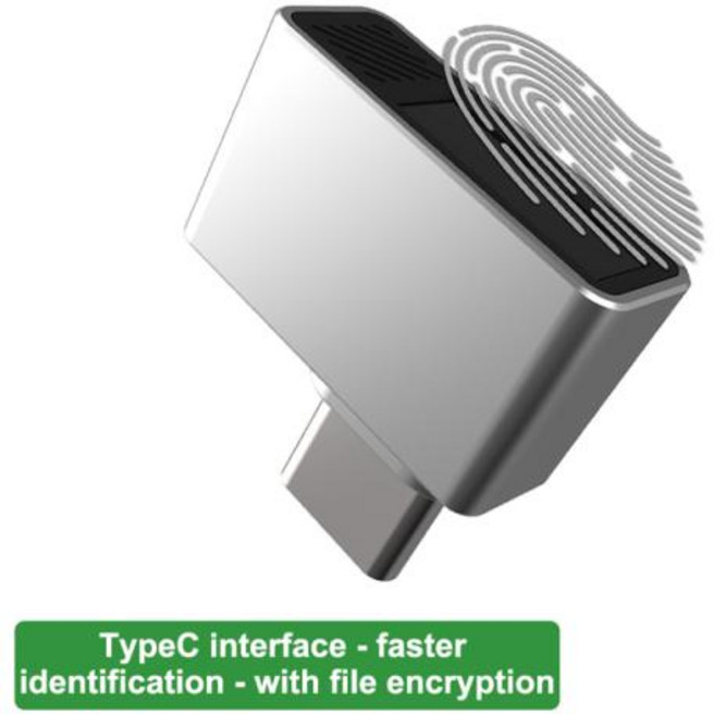 지문인식기 출퇴근기록기 도어락 TEC C타입 USB 모듈 윈도우 7 10 11 헬로 동글 생체 스캐너 자물쇠 노트북 및 PC용, 3) U9, 1개