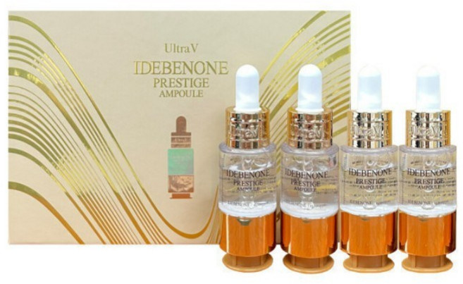 공식판매처 울트라브이 시즌3 이데베논 프레스티지 앰플 1BOX, 10ml, 4개
