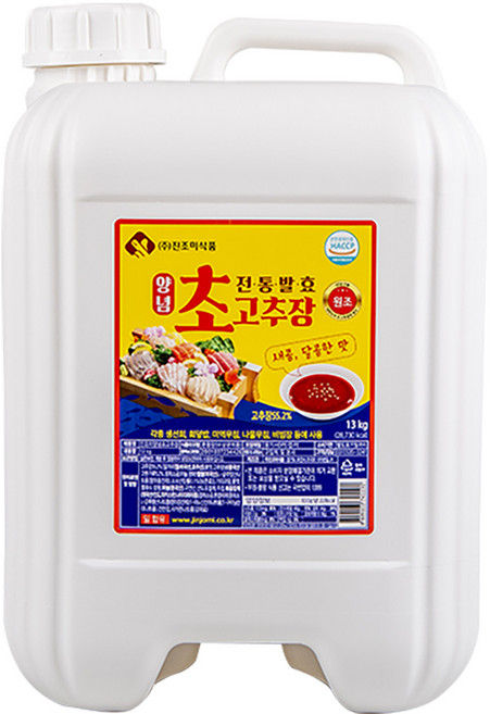 진조미 양념 초고추장, 1개, 13L