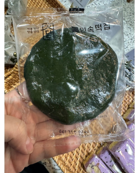 쑥개떡 개떡 당진 선물용 아침식사용 민속떡집 잇담, 30개