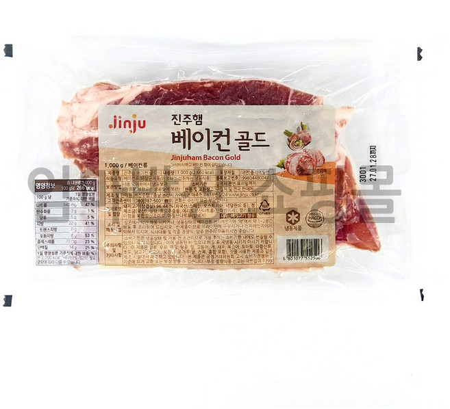 진주햄 베이컨파지1kg, 1kg, 1개