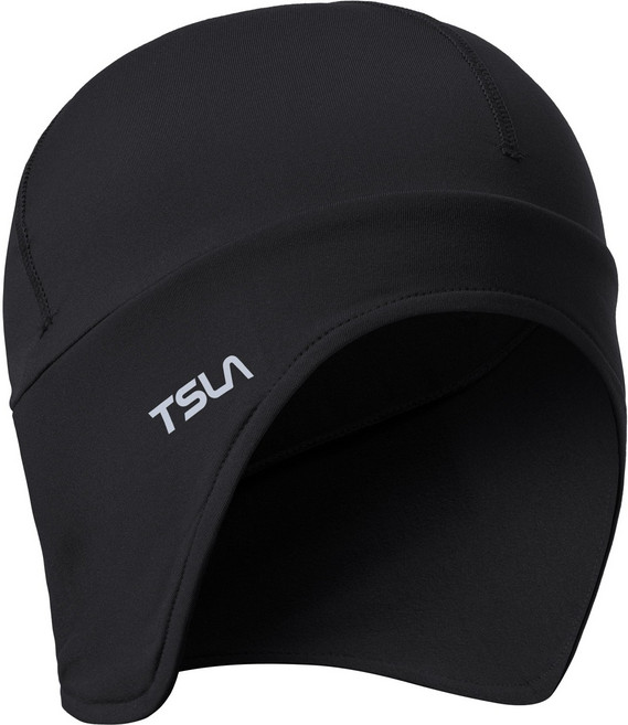 테슬라 스컬캡 방한모자 자전거모자 TM-YZC31, 블랙_BLK, 1개