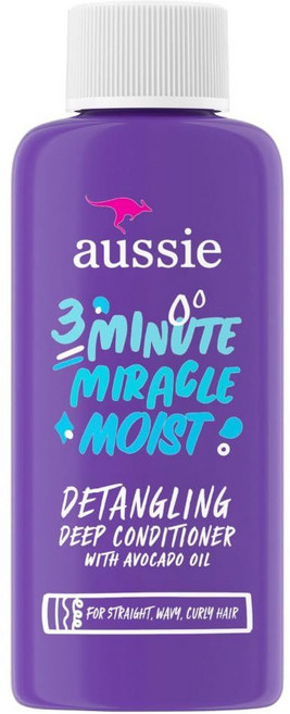 Aussie 3분 미라클 습윤 딥 컨디셔닝 트리트먼트 1.7 온스, 1개, 50ml
