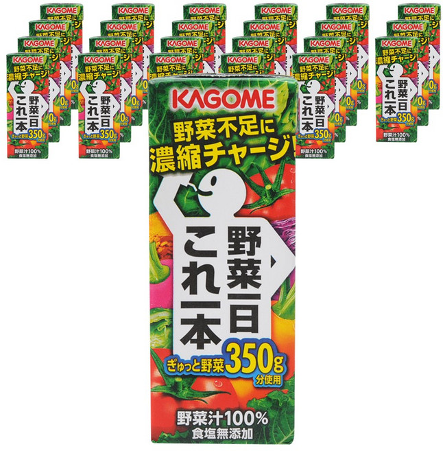 KAGOME 可果美 野菜一日綜合蔬果汁 200ml