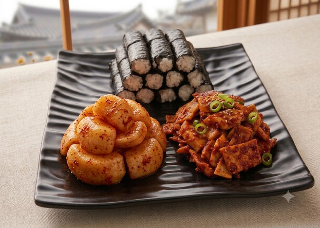 [한일김밥 본점] 통영 프리미엄 충무김밥, 700g, 4개