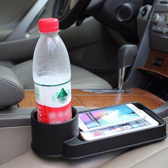 조수석 트레이 선반 차량용 보조선반 블랙, 1개, 차량용 틈새트레이