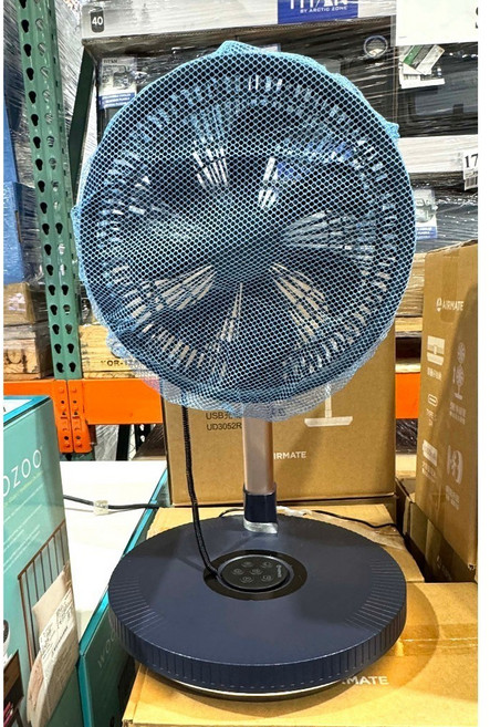AIRMATE 艾美特 12吋 USB充電式 摺疊電扇 UD3052R, 貨運宅配