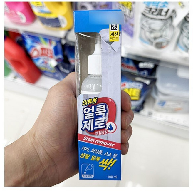 의류용 얼룩제로 액상타입, 3개, 100ml