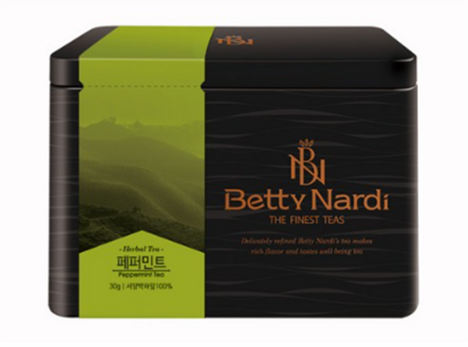 베티나르디 페퍼민트 캔, 30g, 1개입, 5개