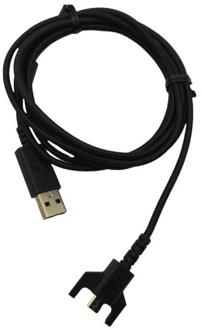 로지텍 호환 마우스 충전케이블 고급형 5핀 c타입 직조 지슈라 지프로 무선 G502 G403 G703 G903 지슈라2 미니 덱스 913tkl, 블랙, 고무 5핀 GPRO X 키보드