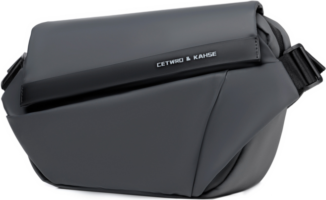 CETWRO 도난방지 슬링백 대용량 여행용 크로스백