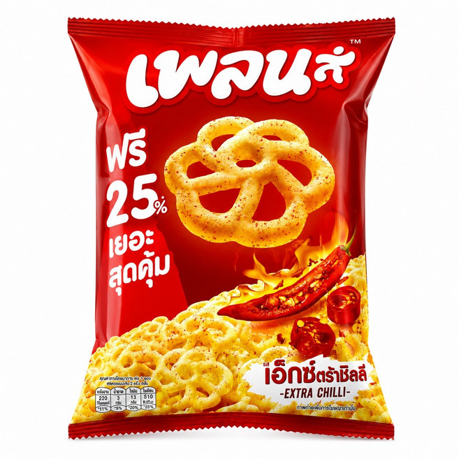เพลนส เอ็กซ์ตร้าชิลลี ฟรี 25%, 85g, 1個