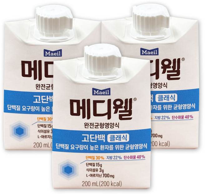 메디웰 고단백 클래식, 30개, 200ml