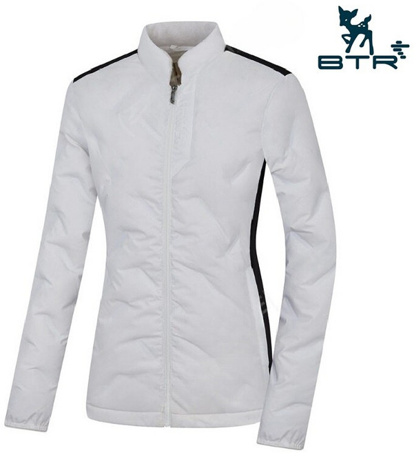 BTR BTR 비티알 골프 겨울 여성 기모 본딩 튜브 다운 자켓