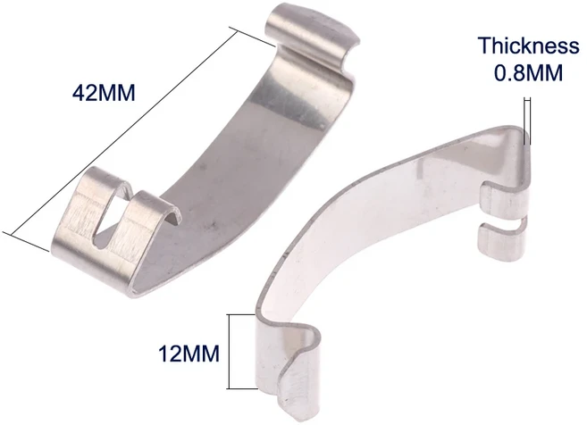 BMW F20 시리즈용 엔진 에어 필터 클립 2개 팩 13711716113, 01 one size