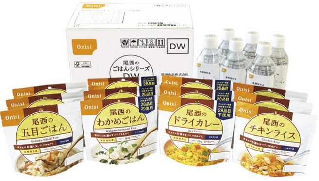오니시식품 오니시의 밥 시리즈 DW 12개입, 1개