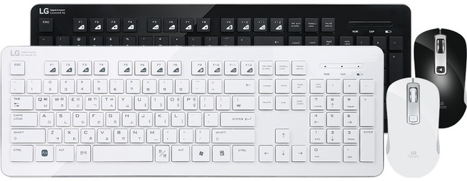 LG전자 키보드 마우스 세트, MKS-3000, 블랙, 일반형