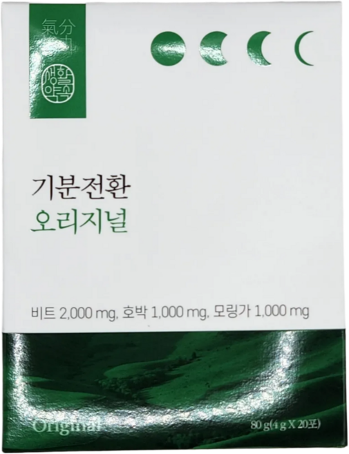 생활약속 기분전환 오리지널, 80g, 1개