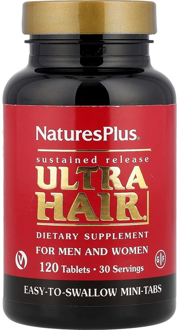 NaturesPlus Ultra Hair® For Men & Women 120 Tablets, 120정, 1 - 쿠팡