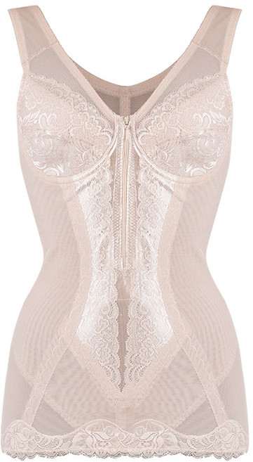 메이퀸 여성 파워넷 쟈가드원단 지퍼 치마올인원 5300