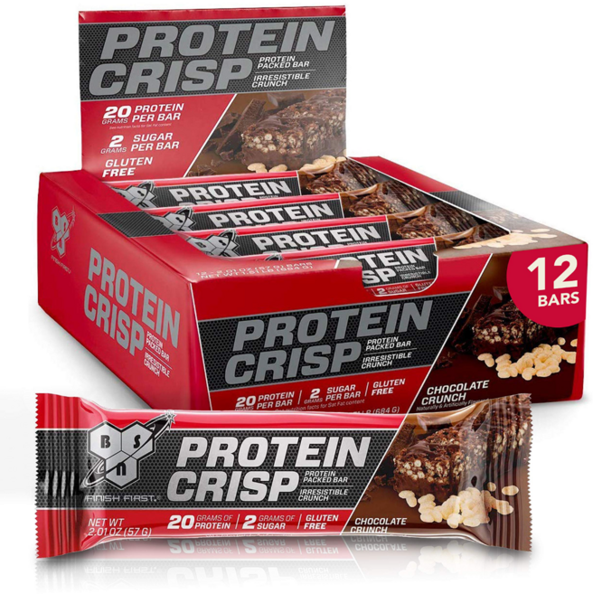 [BSN] ★최봉석PICK★ 프로틴 크리스피 바 초콜릿 크런치 12 개입