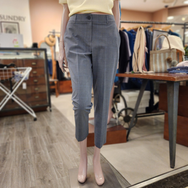 BCBG 틴체크PT 바지 _ B4B4P324 54 [D/BLUE]