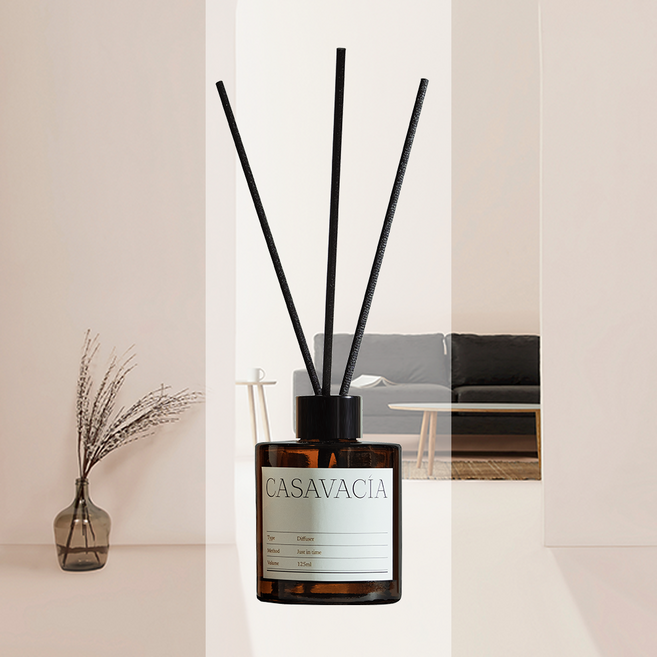 카사바시아 달달한 시원한 디퓨저 방향제, 1개, 125ml, 콜로니아에센자