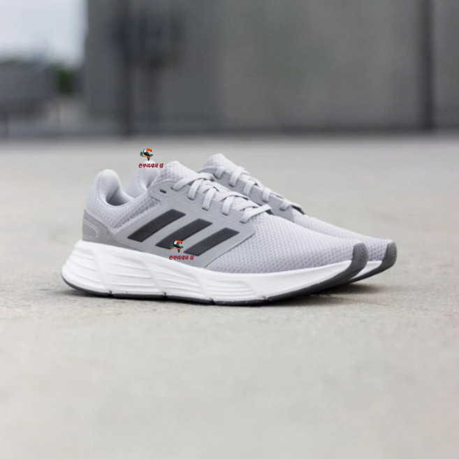 아디다스 여성 런닝화 갤럭시6 그레이 형광